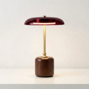 Luminária de Mesa Retrô Americana